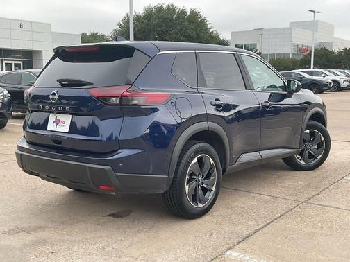 Deep Ocean Blue Pearl Super Black 2025 Nissan Rogue SV