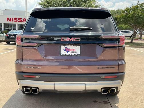 Crystal Metallic 2025 GMC Acadia FWD Elevation