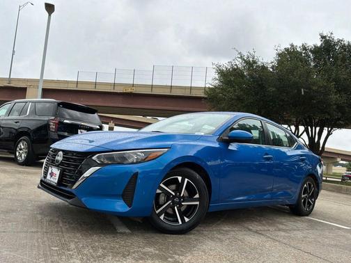 Electric Blue 2025 Nissan Sentra SV