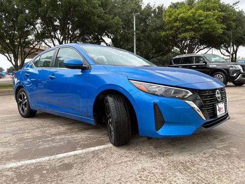 Electric Blue 2025 Nissan Sentra SV