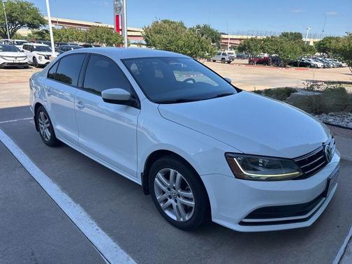 White Silver Metallic 2018 Volkswagen Jetta 1.4T S