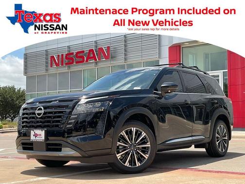Super Black 2026 Nissan Pathfinder Platinum