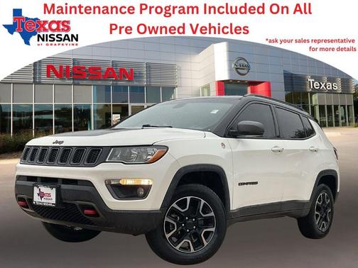 White Clearcoat 2019 Jeep Compass Trailhawk