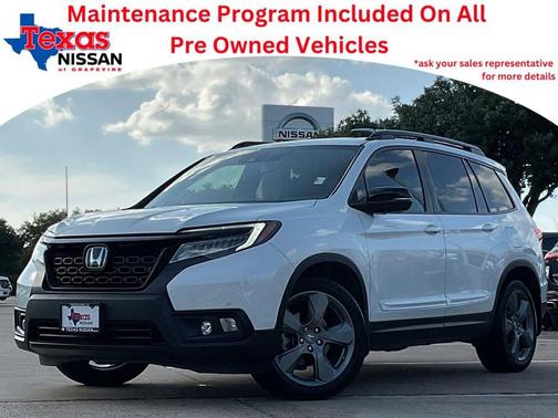 Platinum White Pearl 2021 Honda Passport 2WD Touring