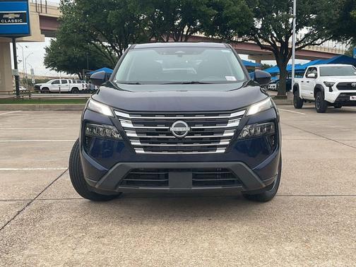 Deep Ocean Blue Pearl Super Black 2025 Nissan Rogue SV
