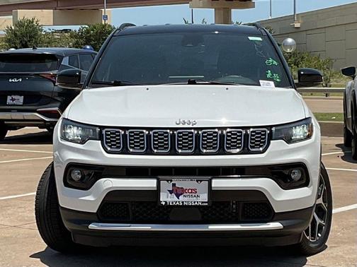 Bright White Clearcoat 2025 Jeep Compass Limited