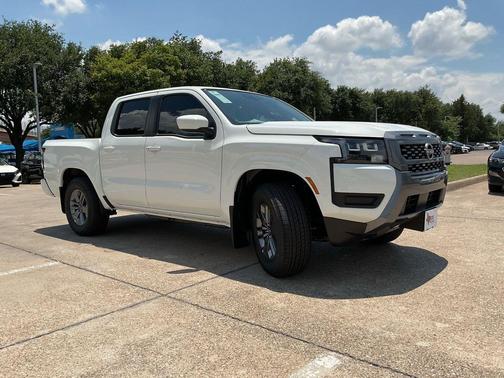 Glacier White 2026 Nissan Frontier SV