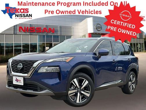 Caspian Blue Metallic 2023 Nissan Rogue SL