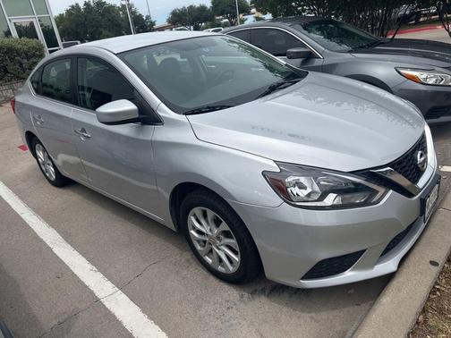 Brilliant Silver 2018 Nissan Sentra SV