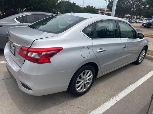 Brilliant Silver 2018 Nissan Sentra SV