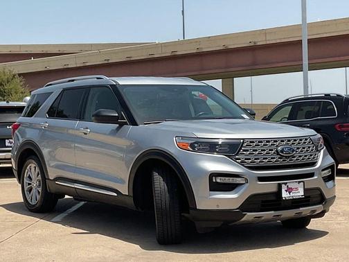 Iconic Silver 2023 Ford Explorer Limited