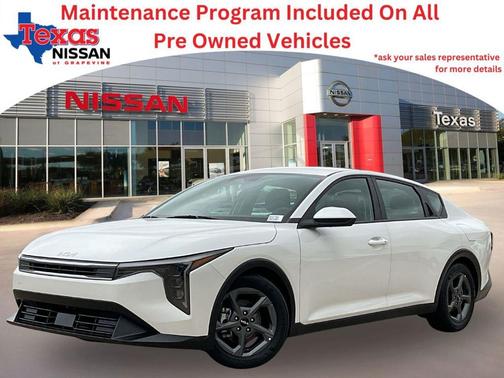 Snow White Pearl 2025 Kia K4 LXS