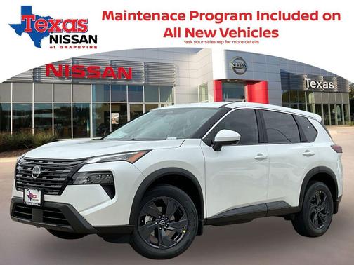 Everest White Pearl Tricoat 2026 Nissan Rogue SV