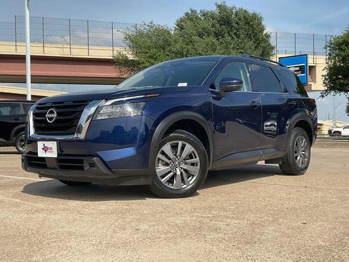 Deep Ocean Blue Pearl 2025 Nissan Pathfinder SV 4WD