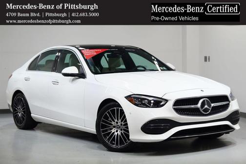 Polar White 2025 Mercedes-Benz C-Class C 300 4MATIC