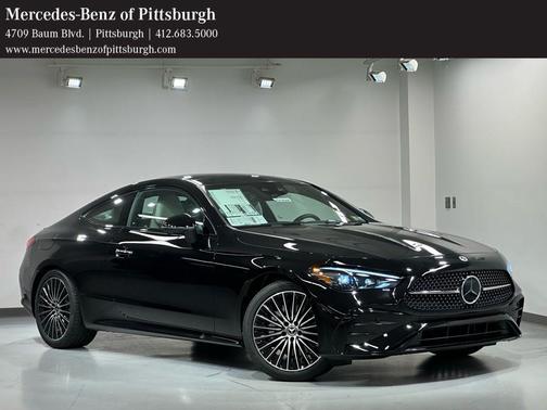 Black 2026 Mercedes-Benz CLE 300 4MATIC Coupe