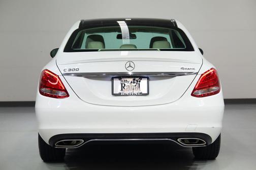 Polar White 2016 Mercedes-Benz C-Class C 300 4MATIC