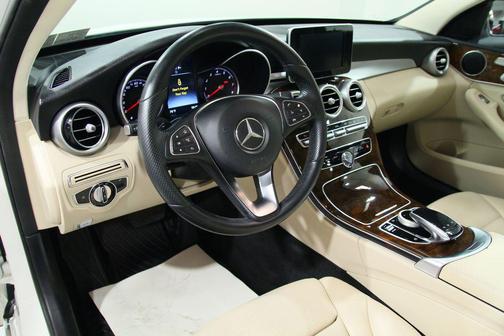 Polar White 2016 Mercedes-Benz C-Class C 300 4MATIC