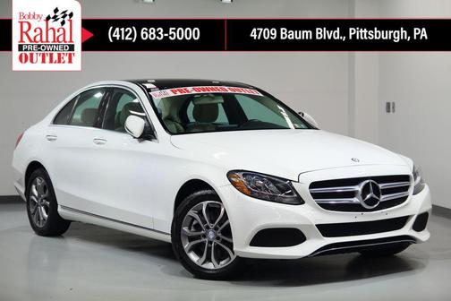 Polar White 2016 Mercedes-Benz C-Class C 300 4MATIC