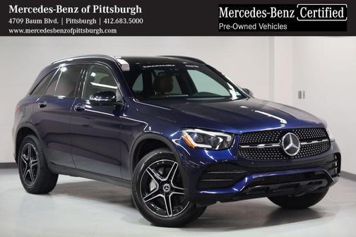 Lunar Blue Metallic 2022 Mercedes-Benz GLC 300 4MATIC