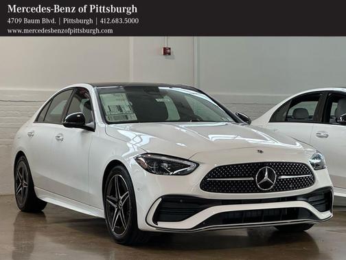 Polar White 2026 Mercedes-Benz C-Class C 300 4MATIC