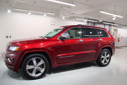 Velvet Red Pearlcoat 2016 Jeep Grand Cherokee Overland