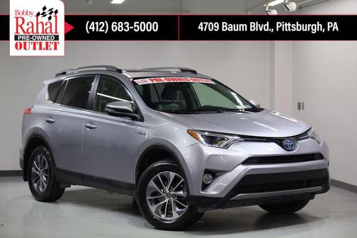 Silver Sky Metallic 2018 Toyota RAV4 Hybrid XLE
