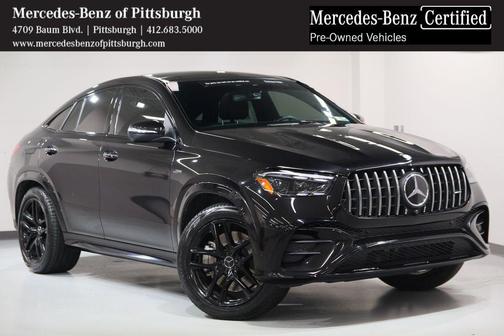 Obsidian Black Metallic 2024 Mercedes-Benz AMG GLE 53 4MATIC+ Coupe