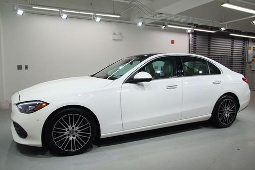 White 2025 Mercedes-Benz C-Class C 300 4MATIC