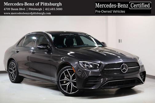 Graphite Gray 2022 Mercedes-Benz E-Class 4MATIC
