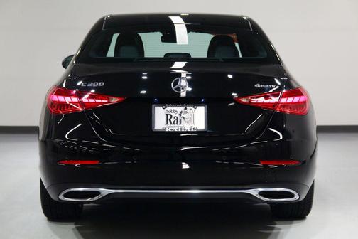 Black 2025 Mercedes-Benz C-Class C 300 4MATIC