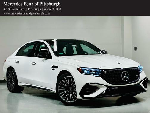Polar White 2026 Mercedes-Benz AMG E 53 E 4MATIC+