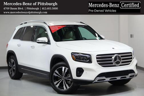 Polar White 2025 Mercedes-Benz GLB 250 4MATIC