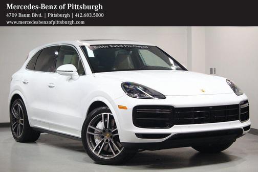 White 2022 Porsche Cayenne Turbo