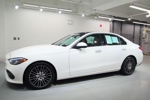 Polar White 2023 Mercedes-Benz C-Class C 300 4MATIC