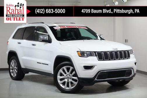 Bright White Clearcoat 2017 Jeep Grand Cherokee Limited