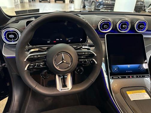 Black 2026 Mercedes-Benz AMG C 43 4MATIC