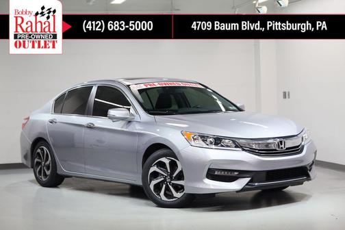 Lunar Silver Metallic 2017 Honda Accord EX-L w/Navigation & Honda Sensing