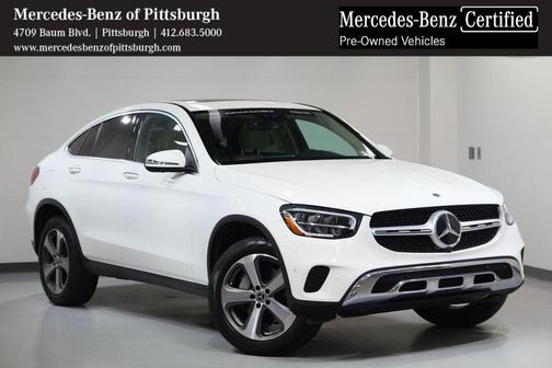 Polar White 2023 Mercedes-Benz GLC 300 4MATIC Coupe