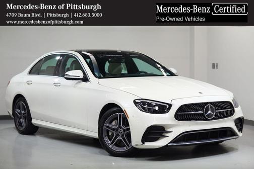 MANUFAKTUR Diamond White Metallic 2023 Mercedes-Benz E-Class 4MATIC
