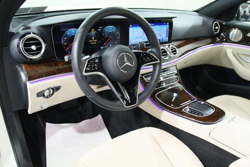 MANUFAKTUR Diamond White Metallic 2023 Mercedes-Benz E-Class 4MATIC