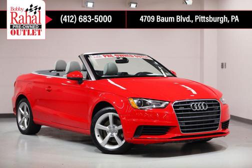 Brilliant Red/Black Roof 2016 Audi A3 2.0T Premium
