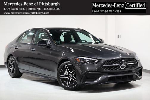 Graphite Gray Metallic 2023 Mercedes-Benz C-Class C 300 4MATIC