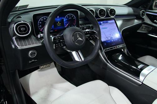 Black 2024 Mercedes-Benz C-Class C 300 4MATIC