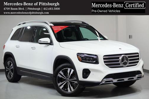 Polar White 2025 Mercedes-Benz GLB 250 4MATIC