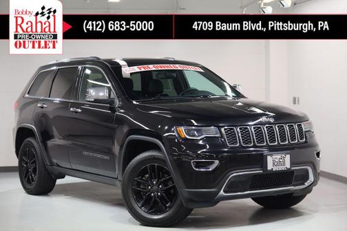 Diamond Black Crystal Pearlcoat 2019 Jeep Grand Cherokee Limited