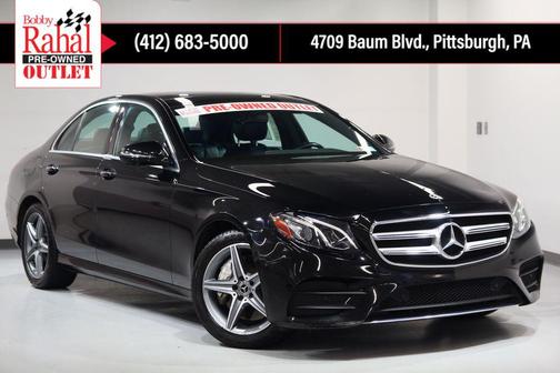 Black 2019 Mercedes-Benz E-Class 4MATIC
