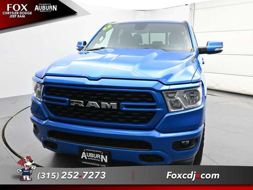 Hydro Blue Pearlcoat 2022 RAM 1500 Big Horn/Lone Star