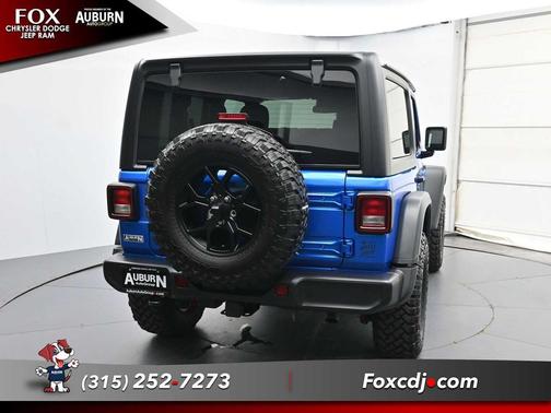 Hydro Blue Pearlcoat 2026 Jeep Wrangler Willys