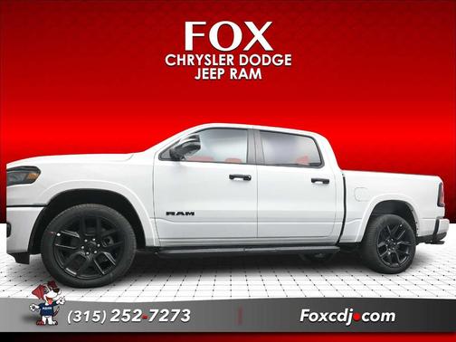 Bright White Clearcoat 2026 RAM 1500 Laramie